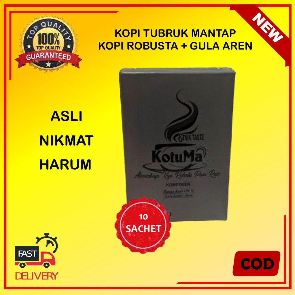 

Kotuma Kopi Bubuk Robusta Plus Gula Aren Bubuk Anti Diabetes 100 % Murni Kualitas Premium Terlaris