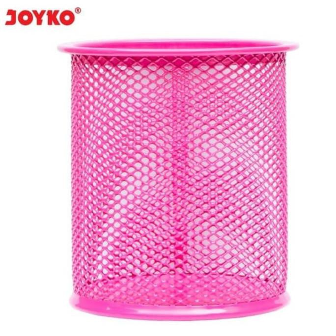 

Promo Awal tahun Pen Stand Holder JOYKO DS16CO PINK/Tempat Kotak Pensil Jaring Besi - Merah Muda