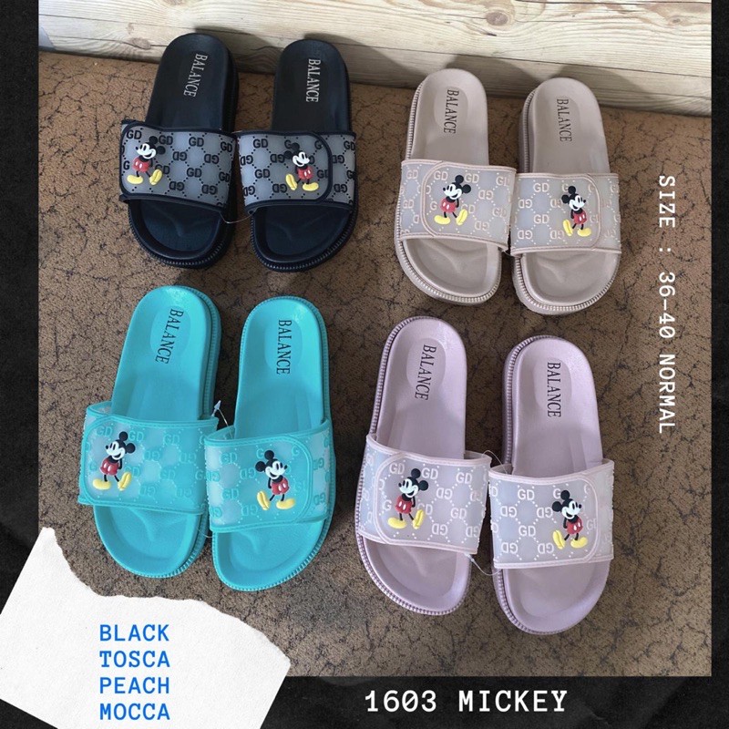 1603 MICKEY jellysandal Import