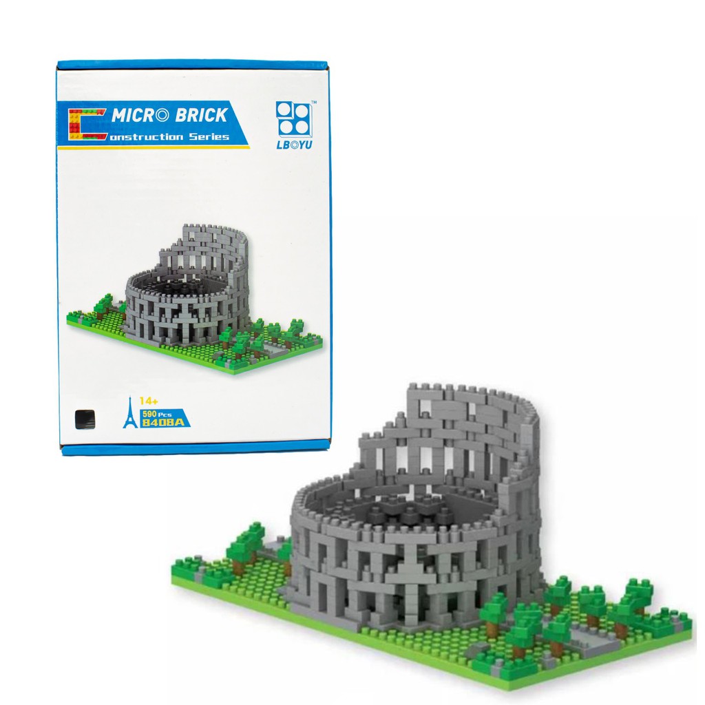 Micro Brick / Nano Brick Series - Mainan Edukasi Anak