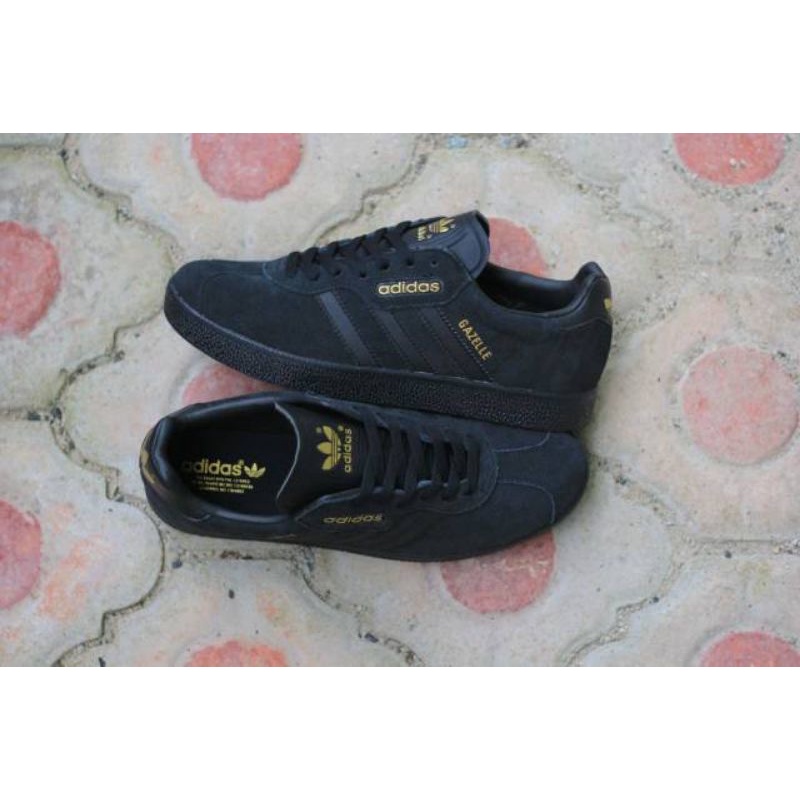 SEPATU ADIDAS GAZELLE SUPER FULL BLACK ORIGINAL MADE IN INDONESIA