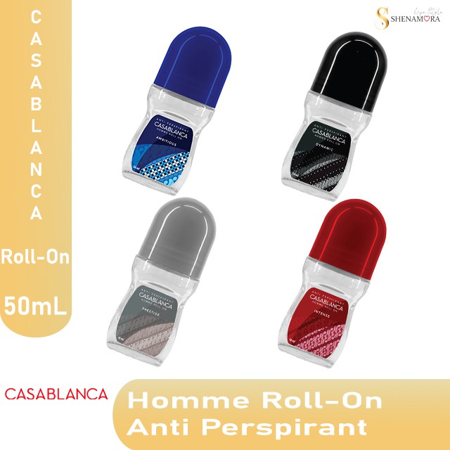 Casablanca Deodorant Roll On Pria 50 ml