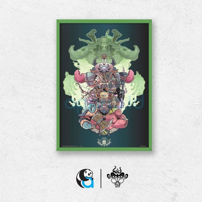 

Poster "Spongebob Squarepants" - A3 Kualitas Terbaik