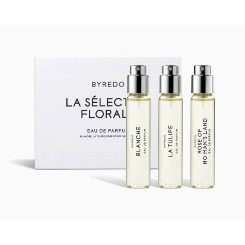 BYREDO LA SELECTION NOMADE / BYREDO LA SELECTION FLORALE set 12 ml Blanche/ Bal d'afrique / Rose of 