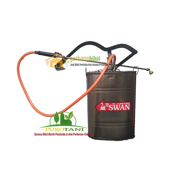 Alat semprot Hama SWAN SA-14 Tangki sprayer swan manual 14 lt stainless
