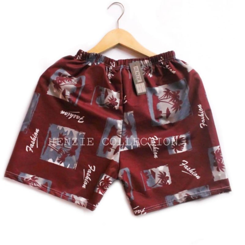 BARU !! CELANA KOLOR | CELANA SANTAI | CELANA MURAH | GROSIR CELANA PENDEK BOXER PRIA / WANITA DEWASA-BOXER MOTIF 010