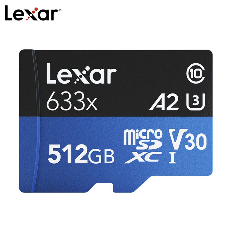 Lexar memory card micro Usb high speed 100m / s 512 256 128GB Untuk Smartphone / PS4 / 5 / switch / Komputer