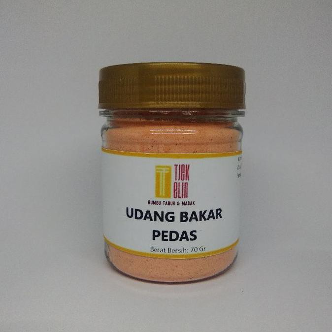 

Silahkan Order] Bumbu Tabur Serbaguna Enak Murah Halal Rasa Udang Bakar Pedas 70Gr