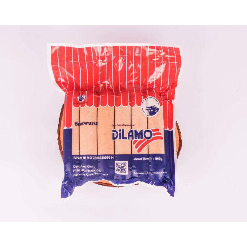 

dilamo bratwurst 900gr