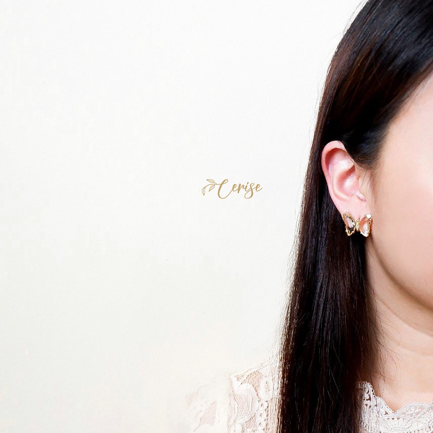 Yara Earrings | Anting tusuk korea kupu-kupu cantik aksesoris wanita korean style trendy stylish