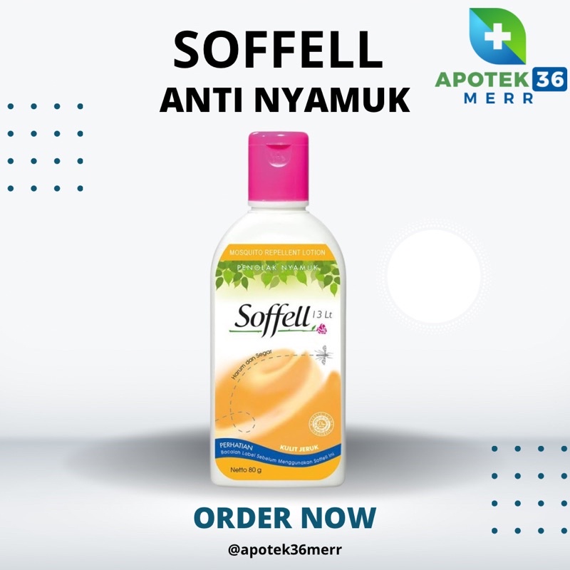 SOFFELL SOFEL LOTION ANTI NYAMUK OBAT NYAMUK