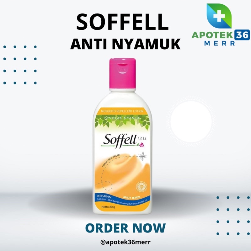 SOFFELL SOFEL LOTION NYAMUK