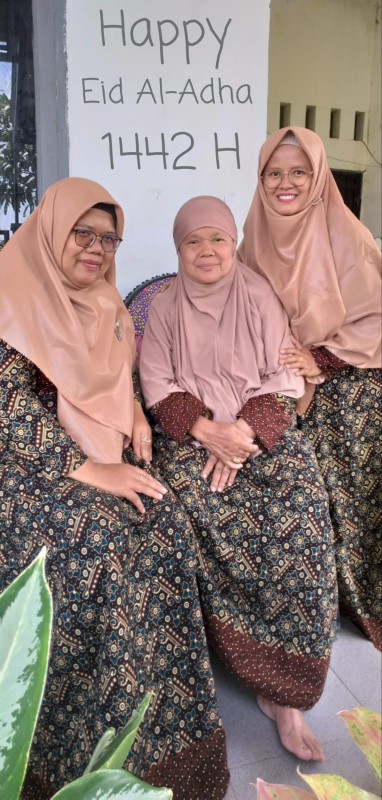 Baju Batik Couple Keluarga Gamis M L Xl Xxl Xxxl Super Jumbo Motif Mataram