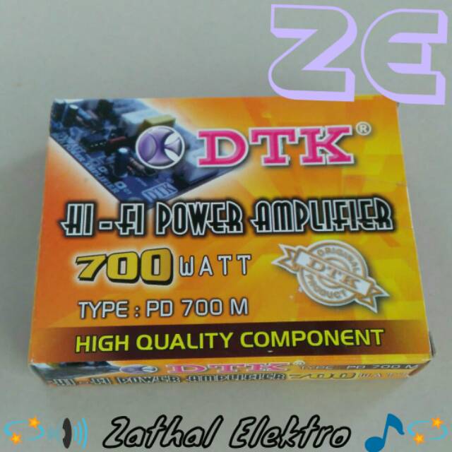 Kit PA HiFi 700 Watt DTK