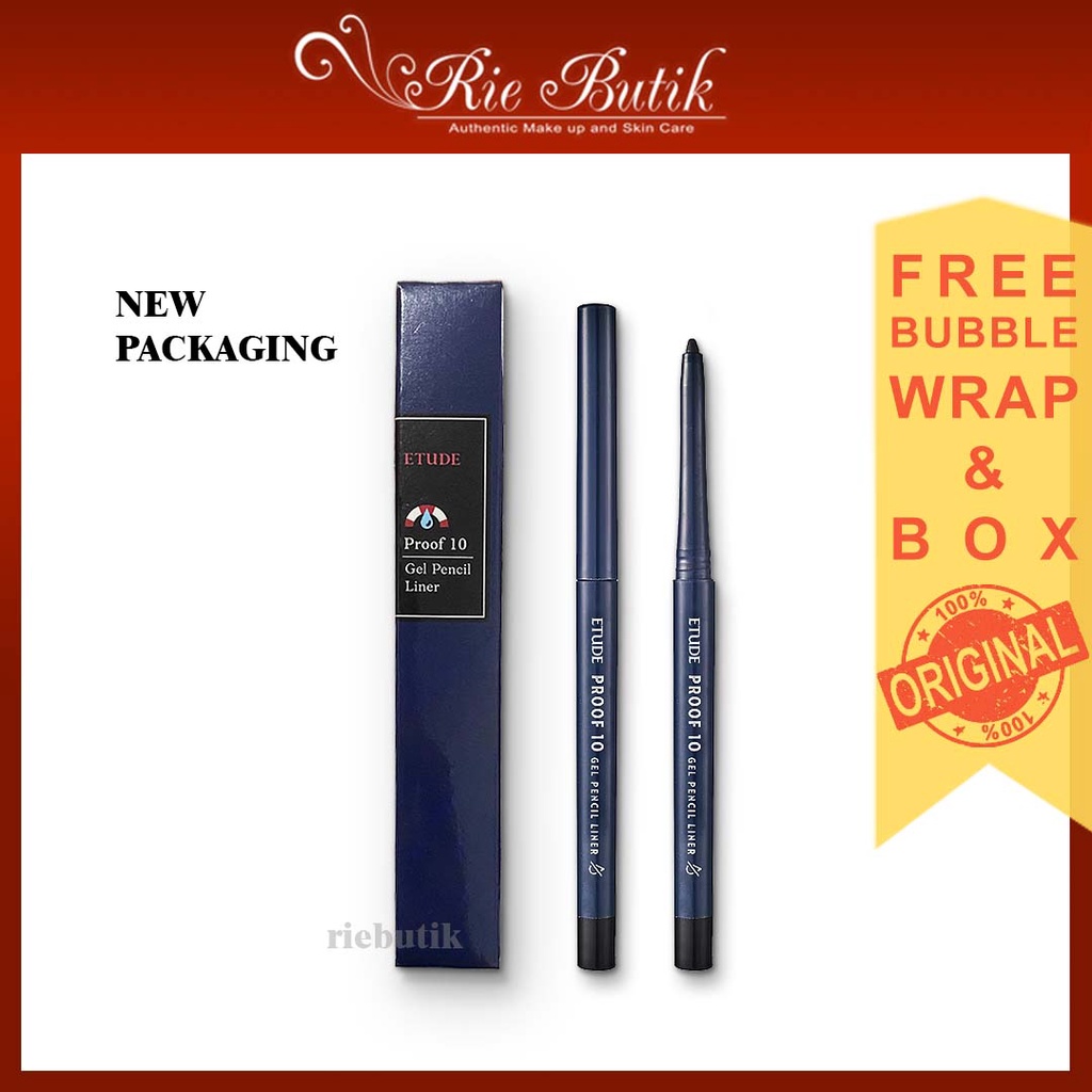 KEMASAN TERBARU Etude House Proof 10 Gel Pencil Liner