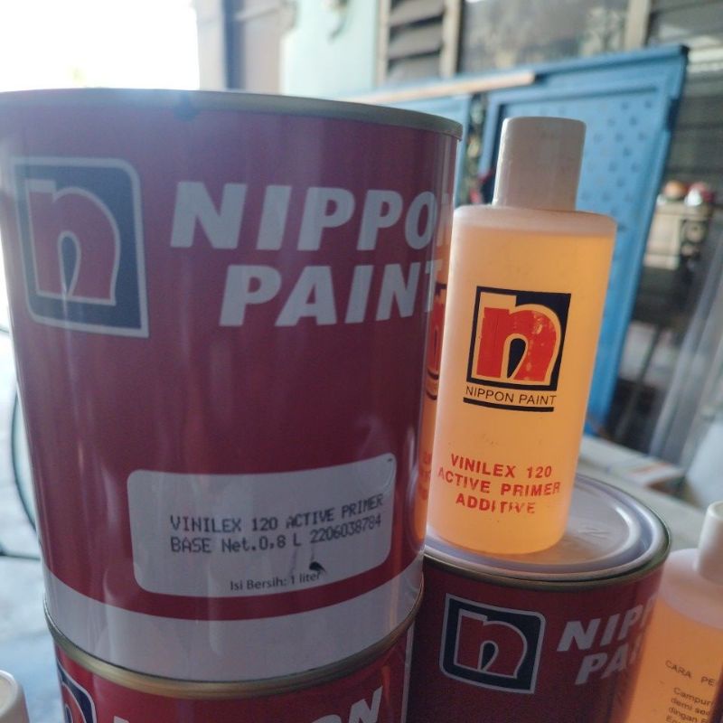 Cat Dasar Besi Vinilex 120 Active Primer Nippon Paint 1 KG