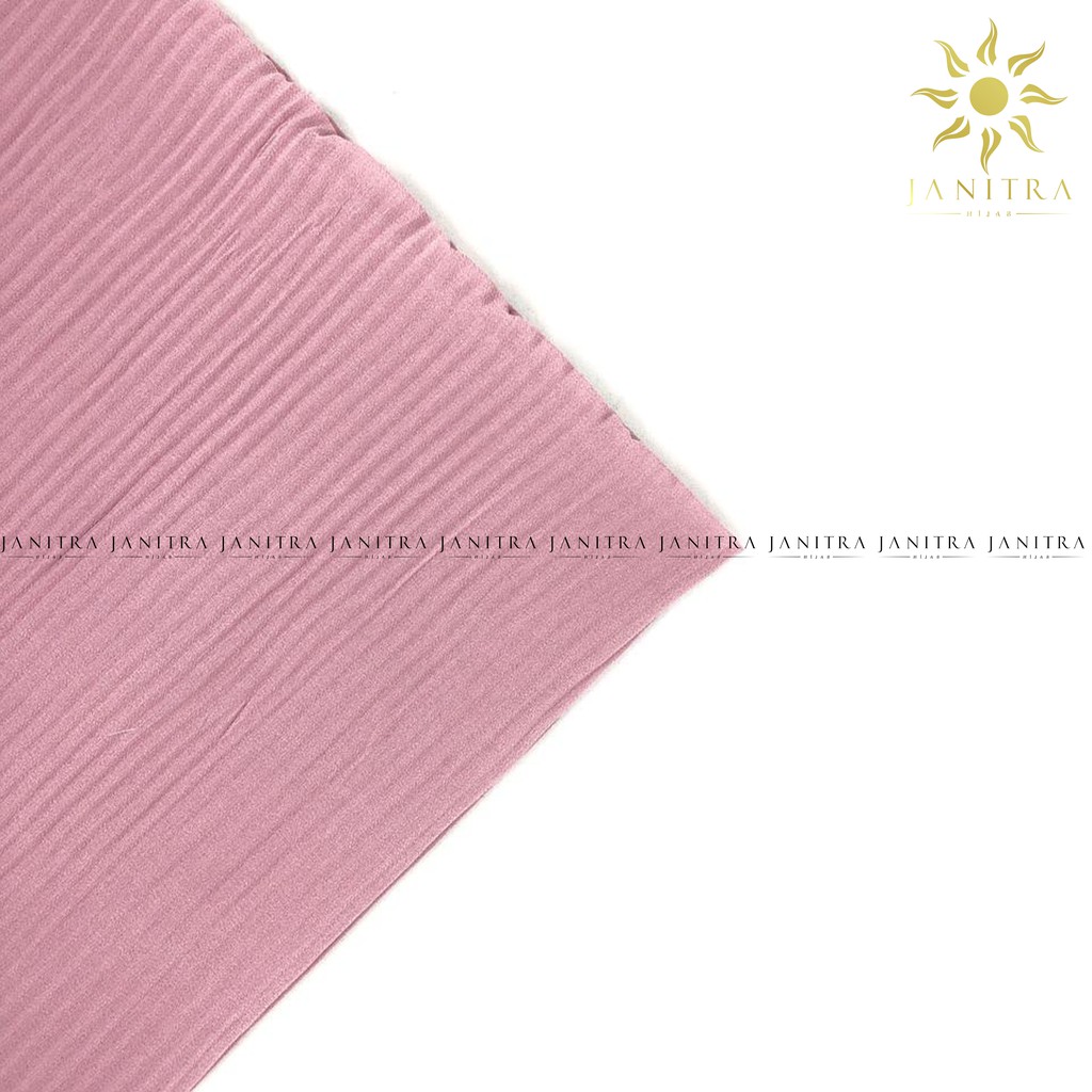 JILBAB BERGO PLISKET CERUTY FULL LIDI HIJAB SYIRIA / BERGO MARYAM PLISKET / BERGO TALI-PINK SALT