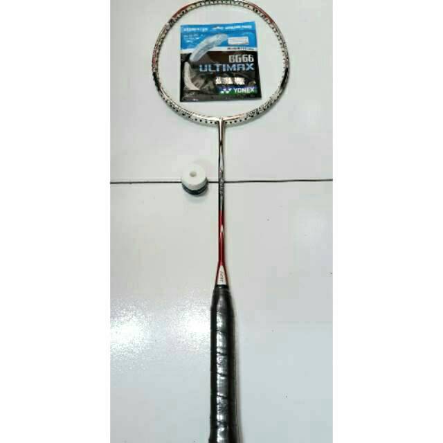 Raket Hart A380 Z-87 Ultra Oversize (Free Senar Yonex Bg 66 Ultimax dan Grip Karet)