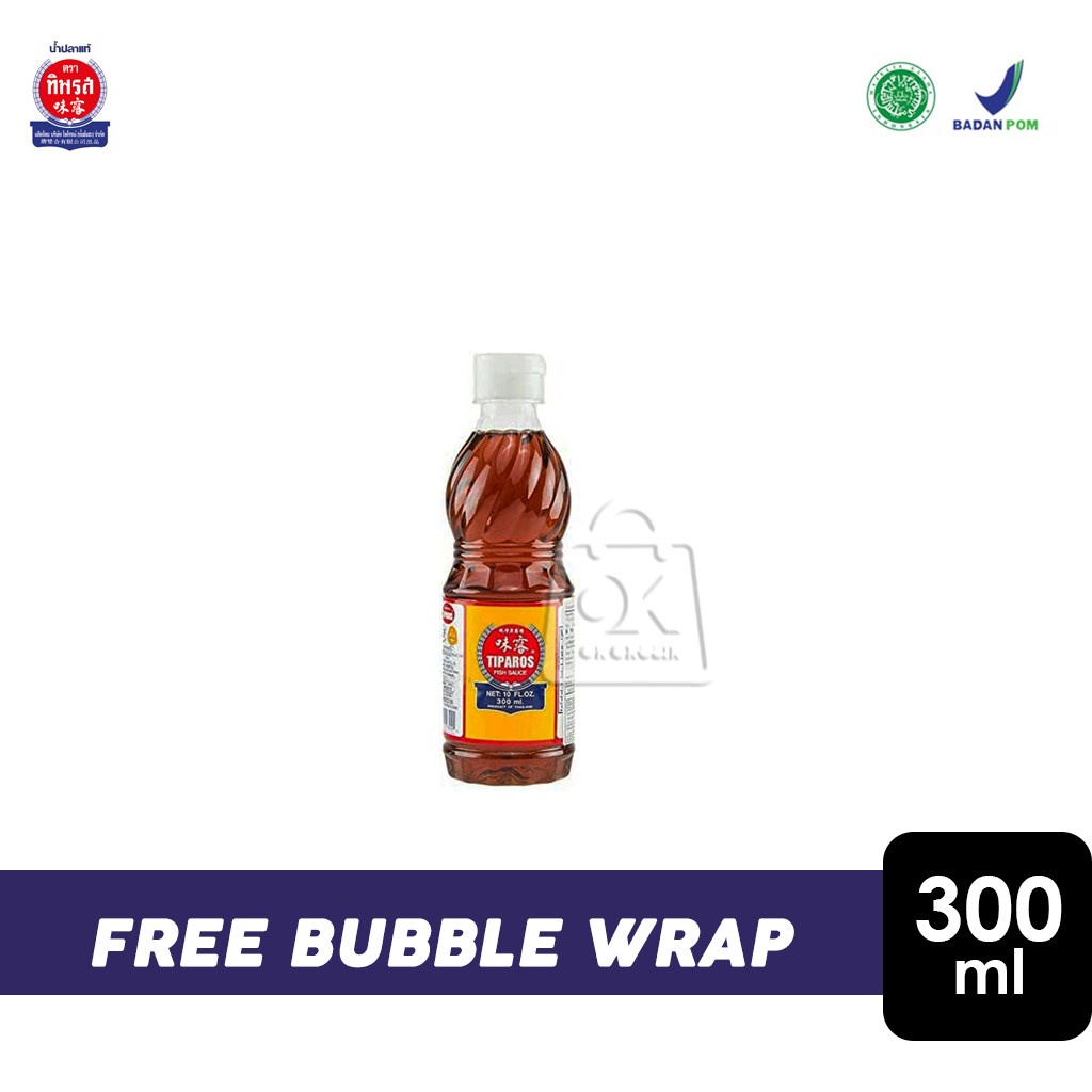 

Kecap Ikan TIPAROS Fish Sauce Halal/ Saus Ikan Import Thailand (300ml)