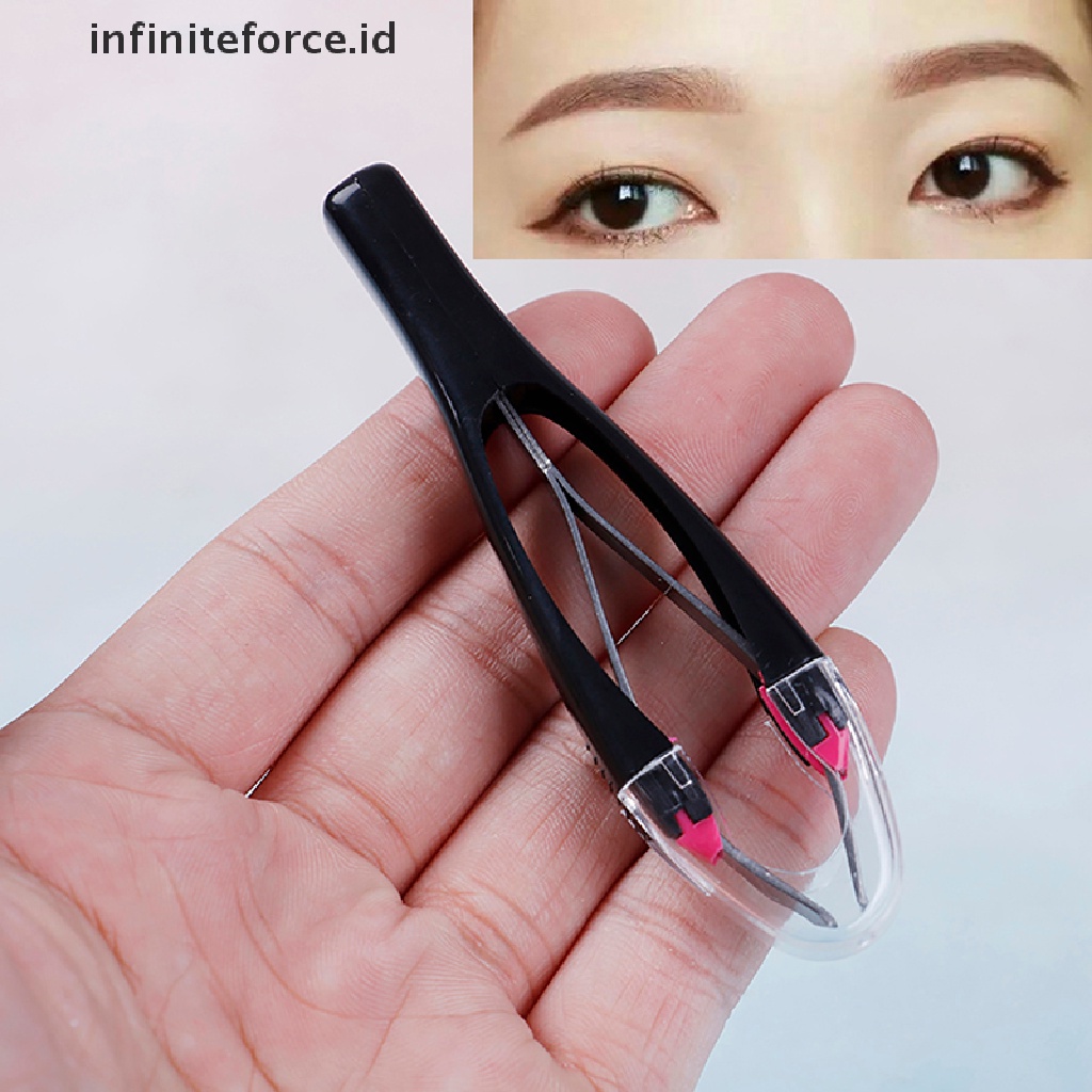1pc Pinset Alis Retractable Non Slip Untuk Makeup
