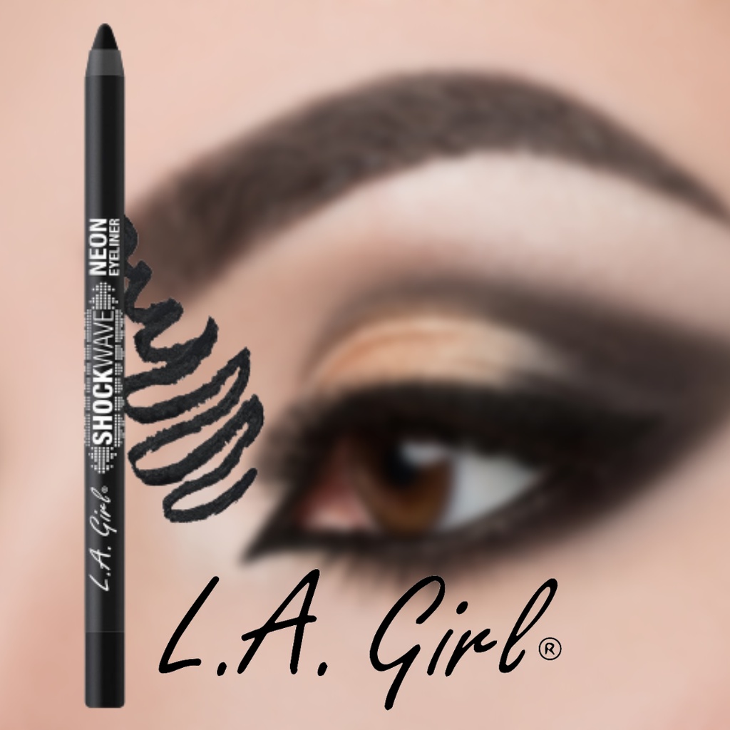 L.A. GIRL SHOCKWAVE NEON EYELINER GP740 BLACKOUT