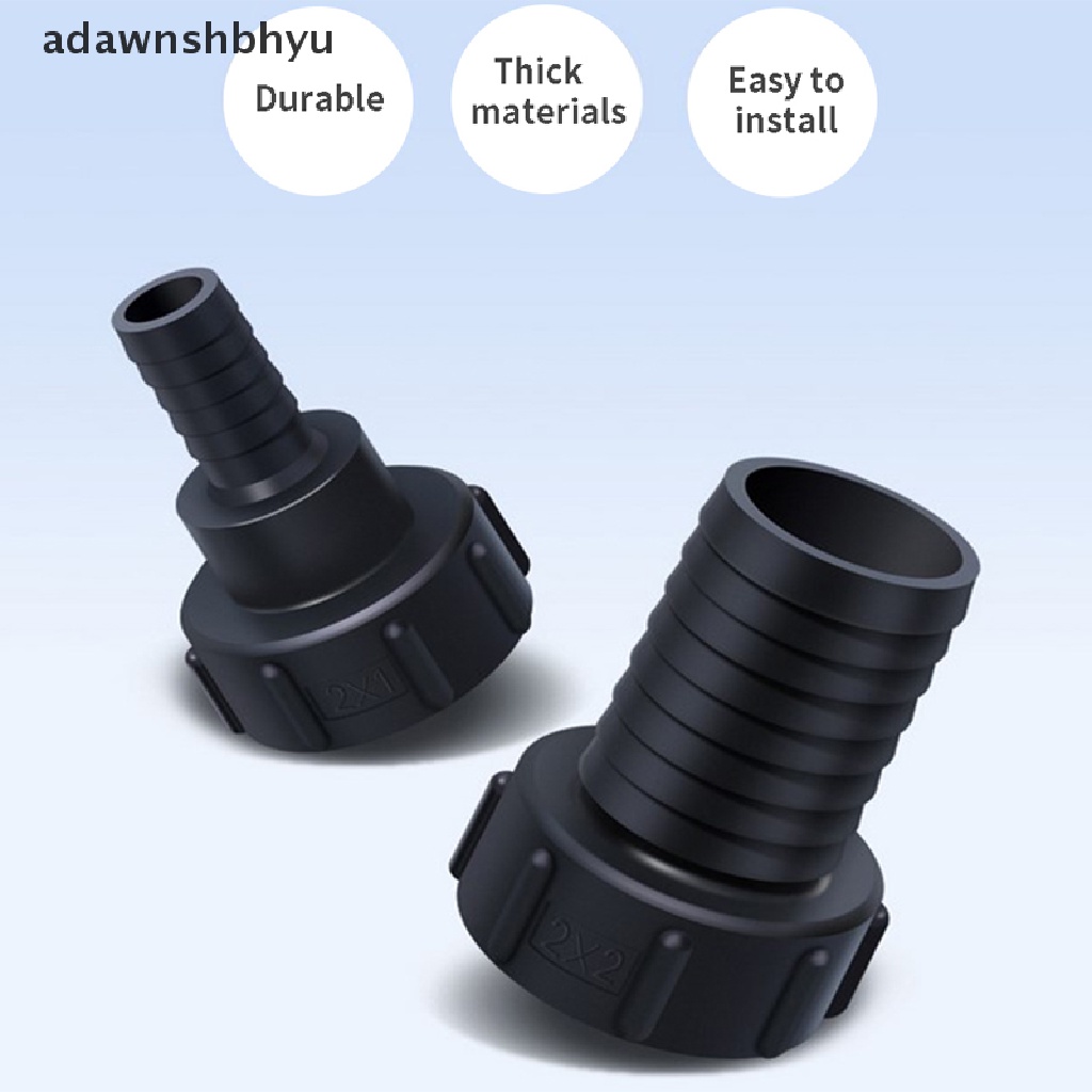 Adaptor Tangki IBC Air adawnshbhyu 1per2 &quot;Ke2&quot; Adaptor Selang Taman Tap Connector Alat Fitting