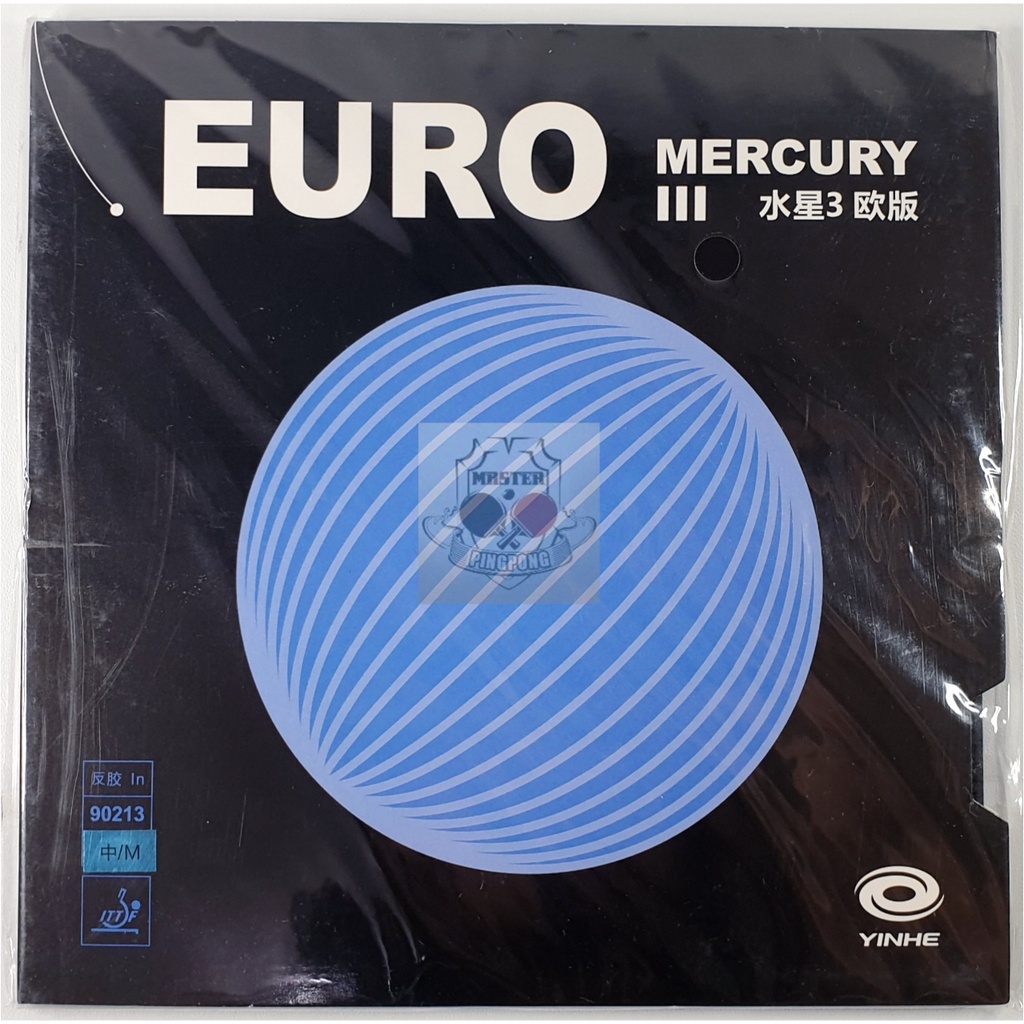 Yinhe Mercury III Euro Medium - Karet Pingpong Bet Tenis Meja Yinhe Mercury 3 Euro