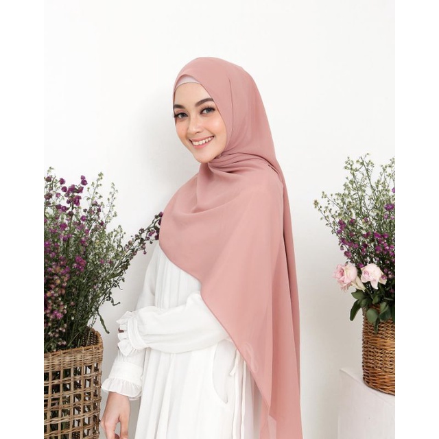 [READY STOCK SIAP KIRIM] PASHMINA CERUTY BABYDOLL / HAIFA SCRAFT