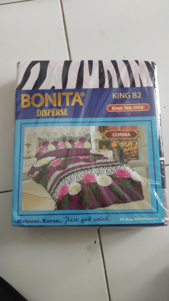 Sprei Bonita Single Size 120 Motif Doraemon Lovely