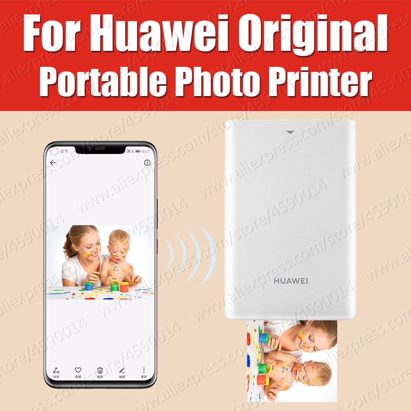 Huawei Zink  Printer Foto Digital Bluetooth 5 0 300dpi 