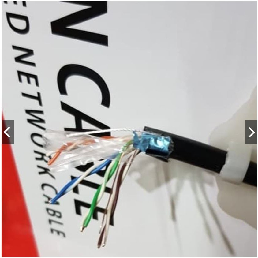 [PROMO] Outdoor Kabel LAN Vascolink FTP Cat.5e CCA | 3 meter | 8 meter | 10 meter | 13 meter