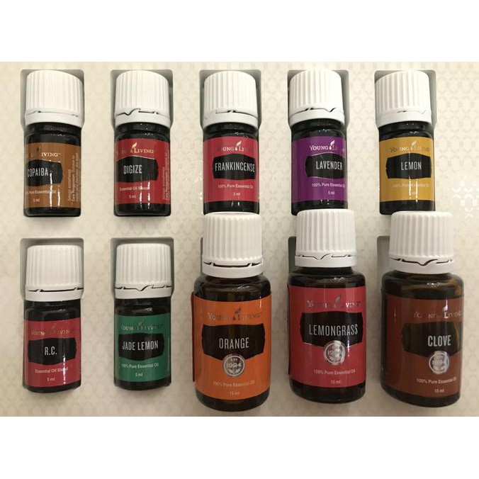 Paket 10 Essential Oil Set Ori Sealed Young Yl Living Tokonatun13331
