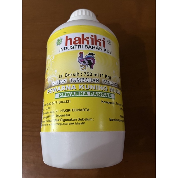 

Hakiki ayam Pewarna Kuning Muda 1kg yellow food coloring pewarna makanan