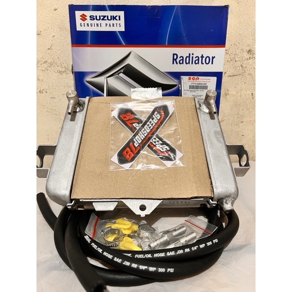 (BISA COD) paketan Oil cooler fu fi oil cooler modif matic oil cooler gsx komplit