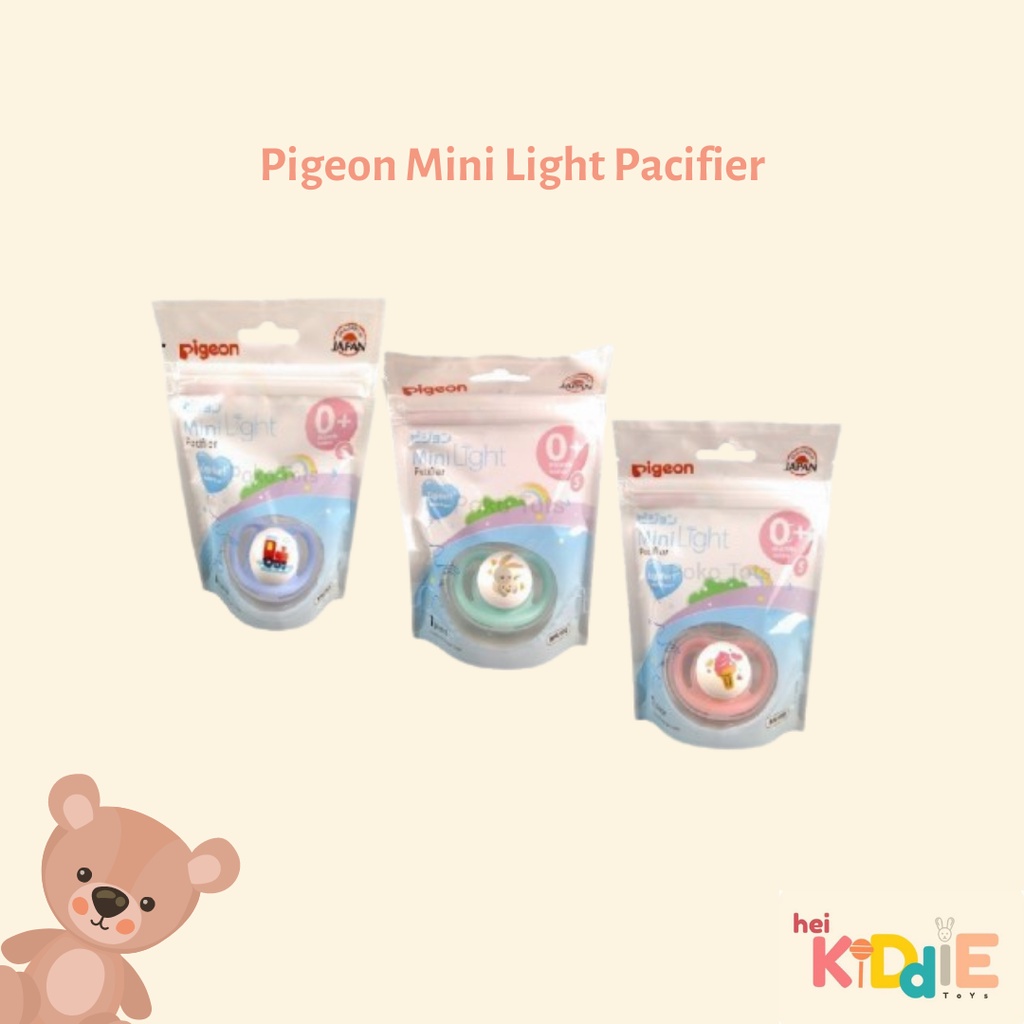 Pigeon Minilight Pacifier Empeng S M L