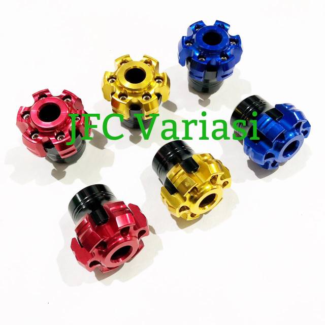 Jalu as roda depan full cnc model belimbing