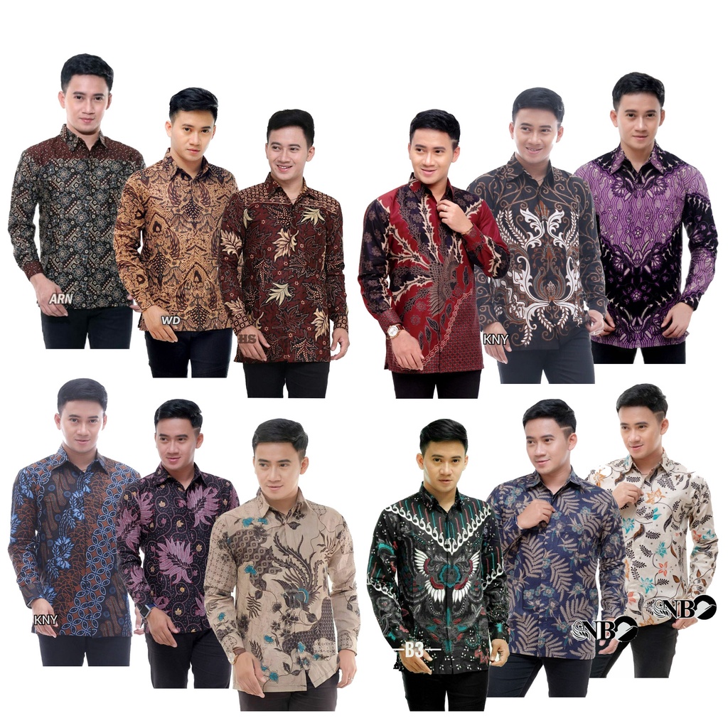 KEMEJA BATIK PRIA LENGAN PANJANG / BATIK PRIA / KEMEJA PRIA BATIK / KEMEJA BATIK / BAJU BATIK / BAJU