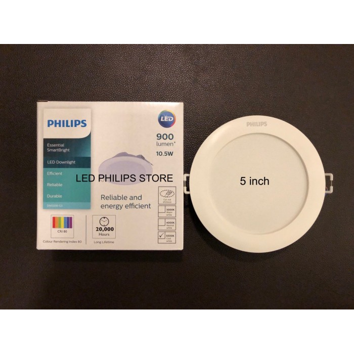 PHILIPS DOWNLIGHT LED DN020B G3 10,5W 10,5WATT 10.5W 10.5WATT 10,5 W - PUTIH