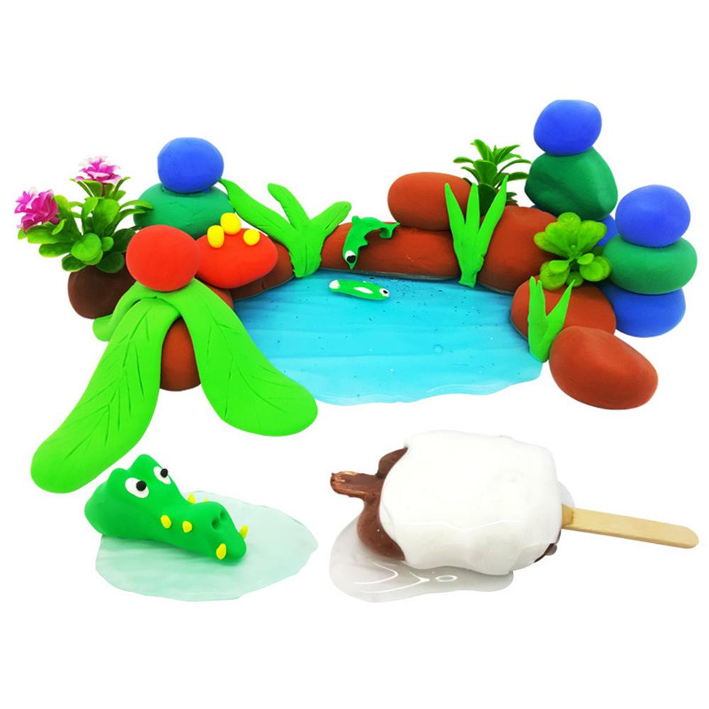 R-flower Soft Clay Casting Handprint Cetakan Pengering Tapak Kaki