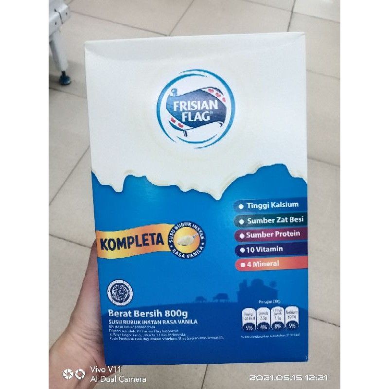 

Frisian Flag Kompleta 800gr - susu bubuk instant - susu bendera