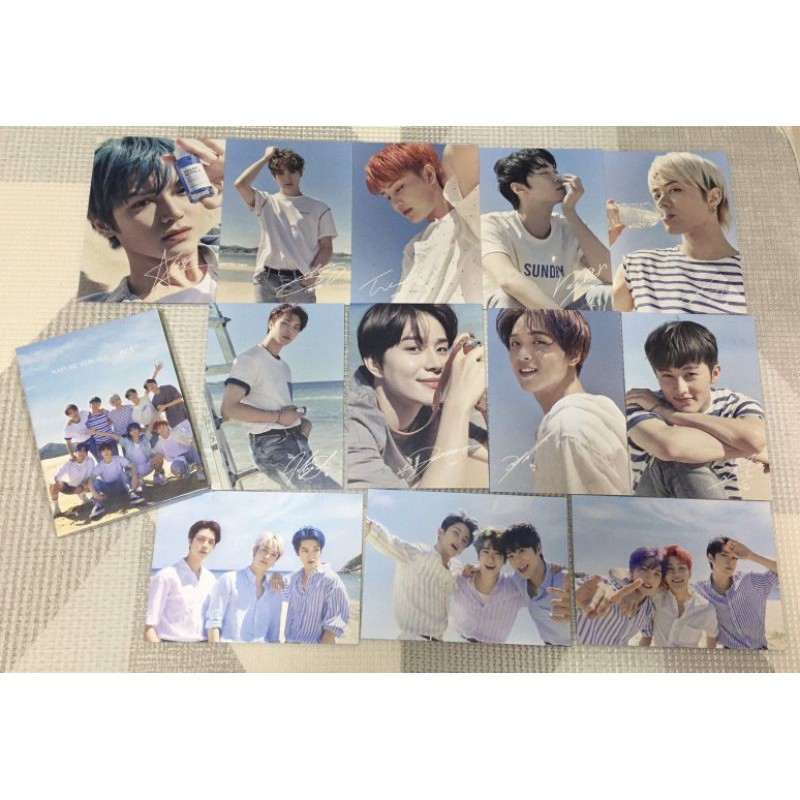 Sharing Postcard Book NCT 127 x Nature Republic