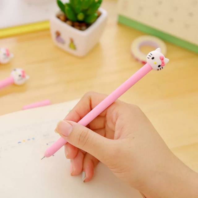 pulpen hello kitty / pulpen karakter hello kitty / pulpen lucu