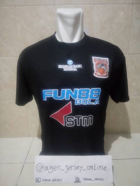 Jersey Pusam Borneo FC 2018 Away Liga 1 Gojek Hitam Lokal SV