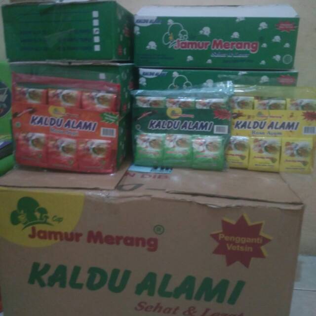 

Kaldu alami cap jamur merang (kardus mix varian)