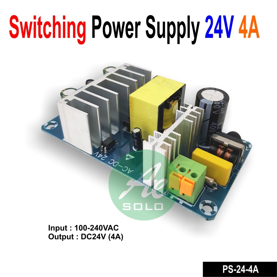 Switching Power Supply 24V 4A 100W model PCB