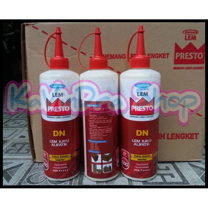 

PAKET HEMAT LEM KAYU PRESTO DN 600 GR