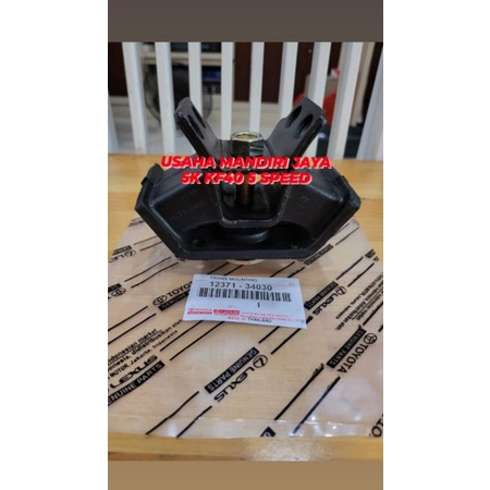 TRANS MOUNTING KIJANG 5K KF40 5 SPEED DUDUKAN VERSNELING 12371-34030