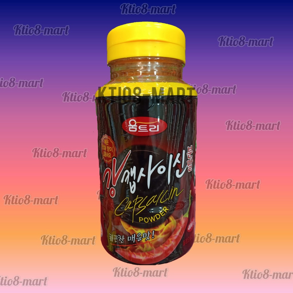 

Woomtree Capsaicin Powder 400gr/Bubuk Cabe Hot&Spicy/Import