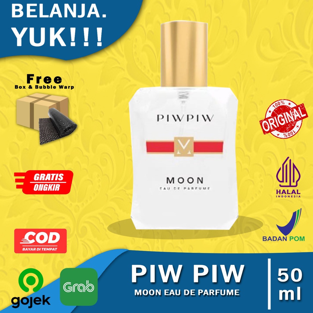 Parfume Wanita Tahan Lama Piw Piw Moon Eau De parfume - parfume