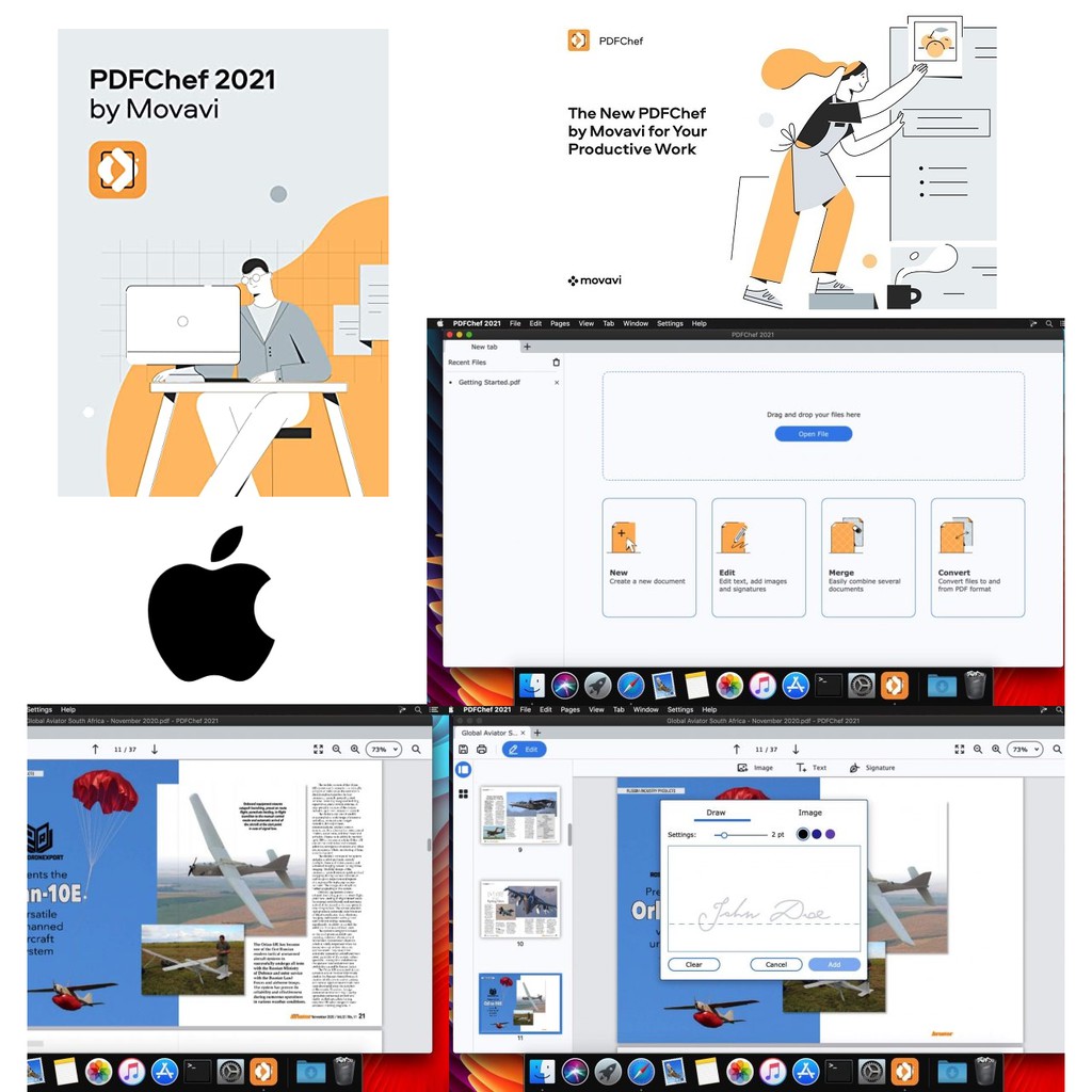 Movavi PDFChef for Mac